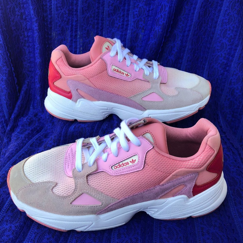 SOLD!! Adidas Originals Falcon Sneakers True Pink Size 11 Style EF1964